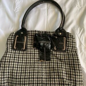 Tommy Hilfiger Hobo Fabric Tote Purse